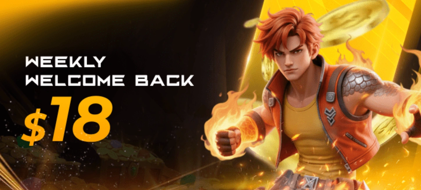 Aussie96 weekly welcome back bonus promotion